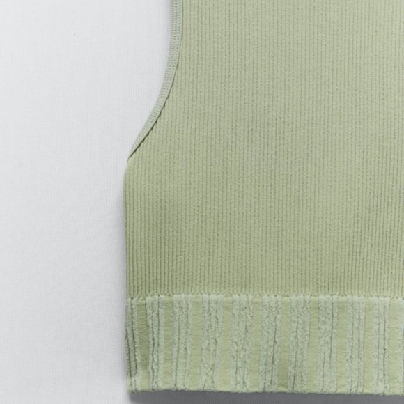 *MATCHING SET Seamless Loungewear Crop Top/Legging - Picture 3 of 4